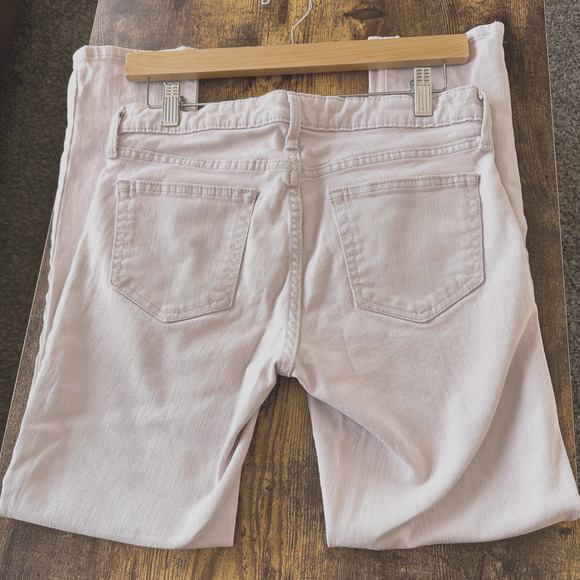 Gap Girlfriend Cropped Light Pink Jeans Size 2 - Picture 3 of 5